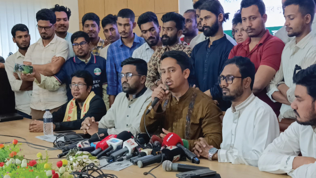 আমরা উচ্চকক্ষে পিআরের পক্ষে, নিম্নকক্ষে পিআরের পক্ষে নই- জামালপুরে সারজিস আলম