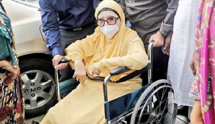 হাসপাতালে ভর্তি খালেদা জিয়া