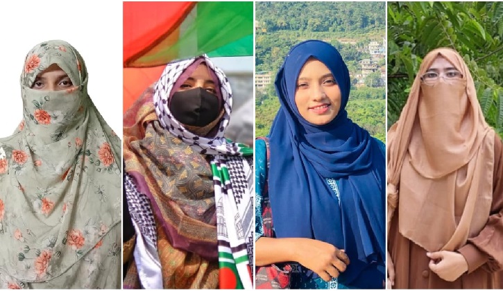 জকসুতে শিবির সমর্থিত প‍্যানেলে নির্বাচন করছেন যে ৪ নারী শিক্ষার্থী