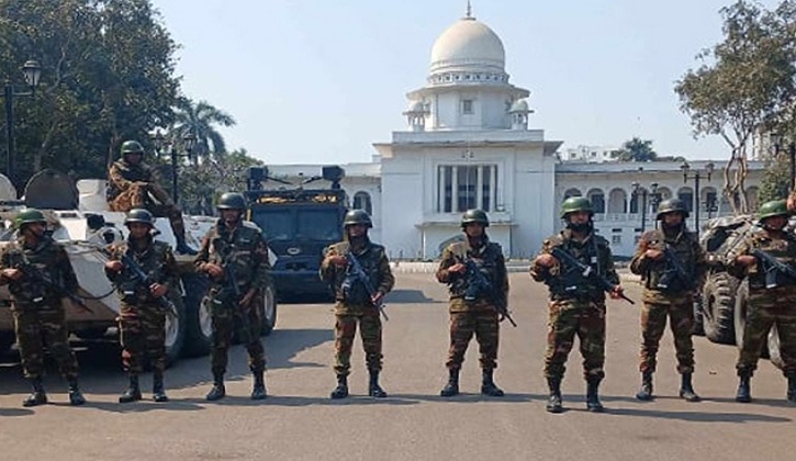 শেখ হাসিনার রায়কে ঘিরে ট্রাইব্যুনালে সেনা মোতায়েন চেয়ে চিঠি